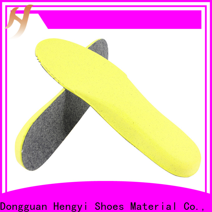 Hengyi Custom made sponge shoe insoles company for sports shoes