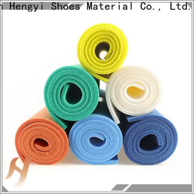Hengyi Custom high resilient density foam wholesale distributors for shoe pad